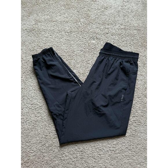 Skora Qwick-Dry Pull On Elastic Waist Track Jogger Pants Black Men's Size Large - Picture 1 of 11